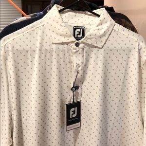 Footjoy Lisle Paisley Golf Polo (Men’s)